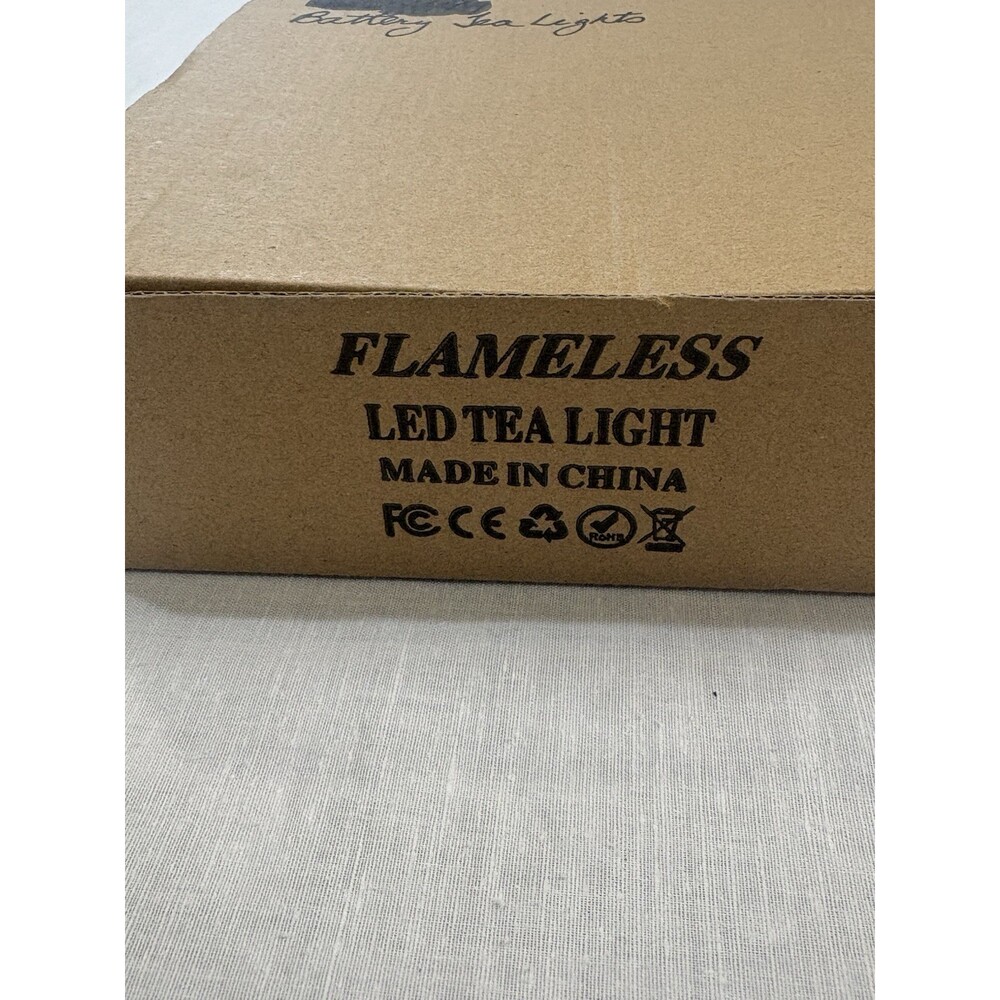 Flameless Tea Light Candles 40 Count